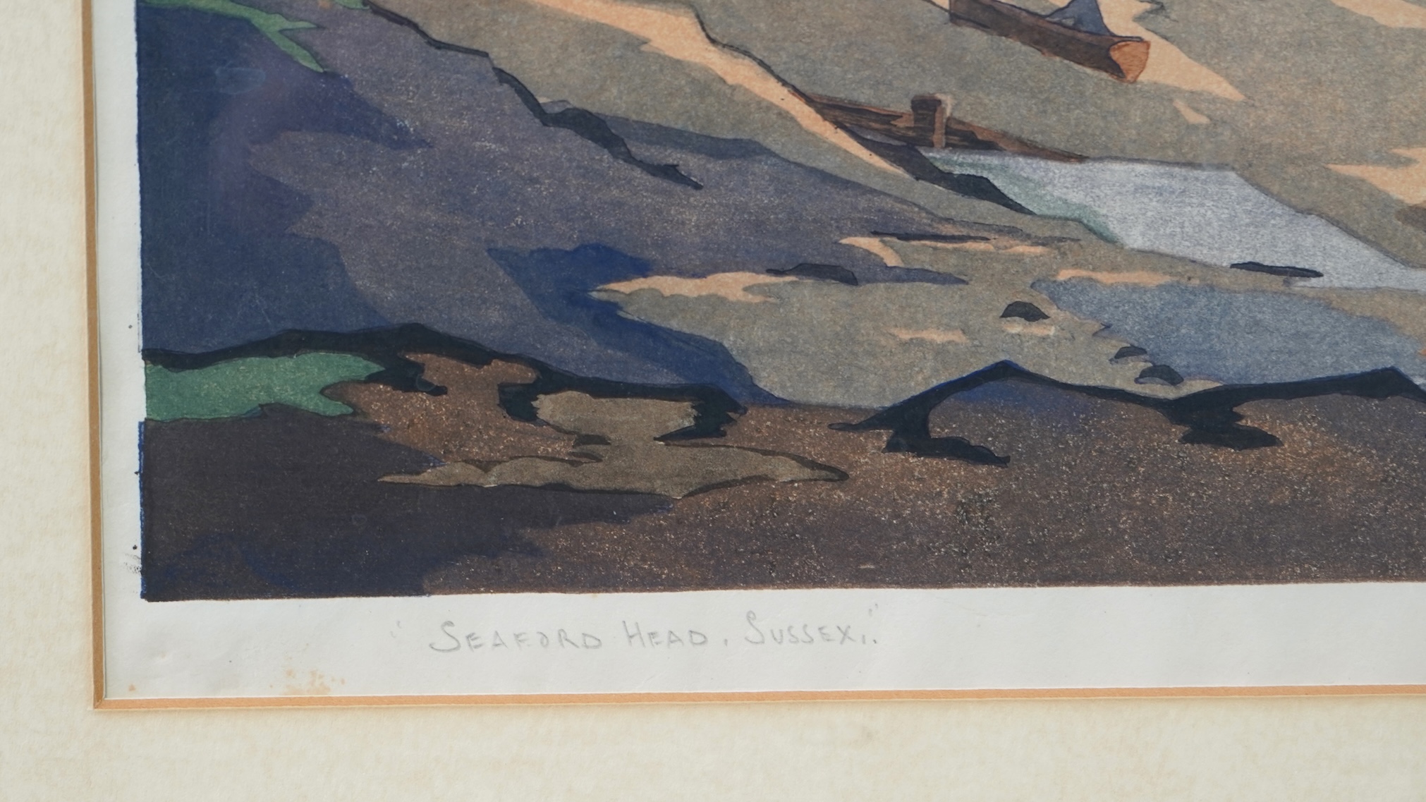 Eric Slater, 1896-1963, 'Seaford Head, Sussex'